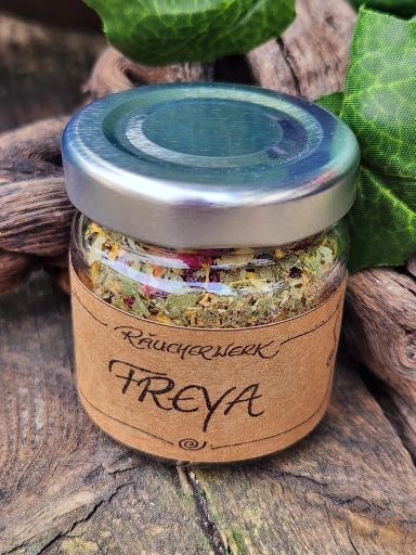 Freya Räucherwerk / viking / herbalist / incense / Hexen / nordisch / Mythologie / Göttin / Liebeszauber