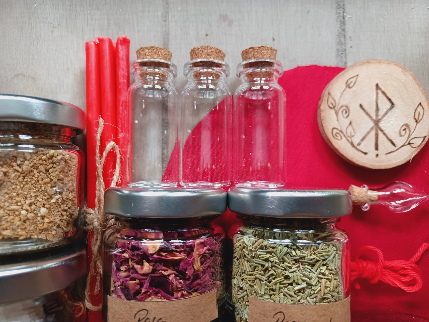 Ritual-Set "Liebe" / Kräutermagie / Ritual / Liebeszauber