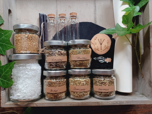 Ritual-Set Schutz / Kräutermagie / Kräuterset / Ritual / Schutzritual / Kräuter / Amulett