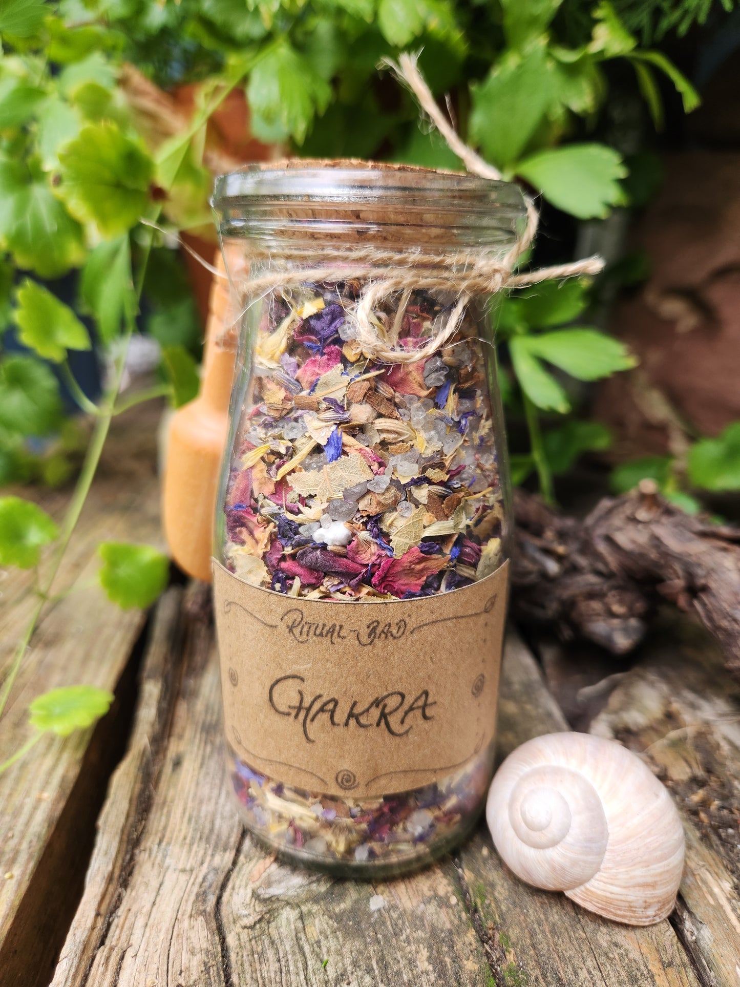 Ritualbad "Chakren" / Spiritualität / Badesalz / Kräuterbad / Chakra