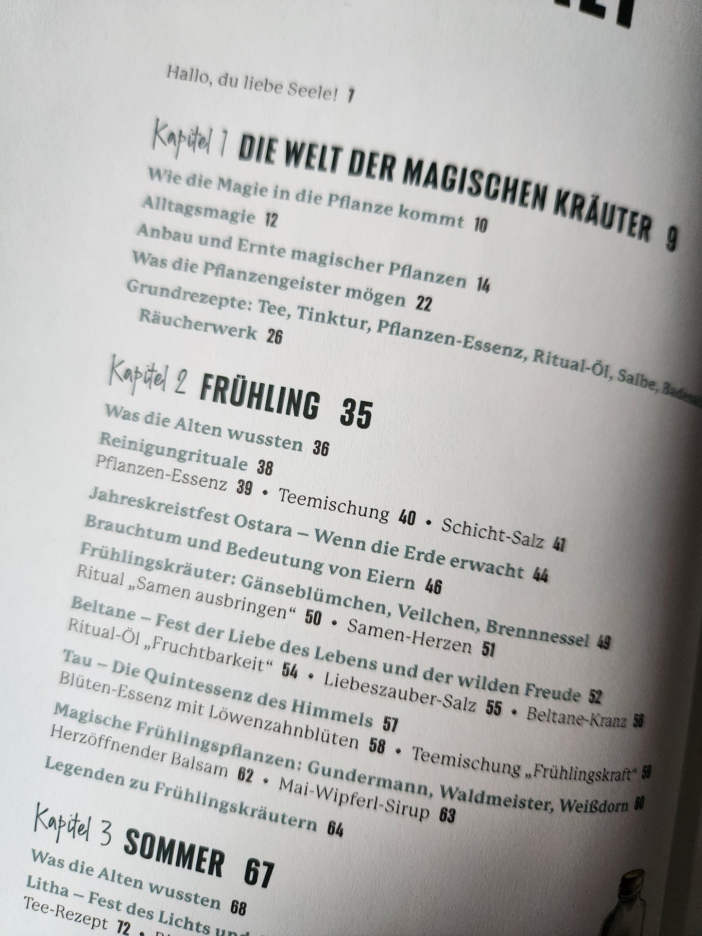 Pflanzenbuch "Magische Kräuter"