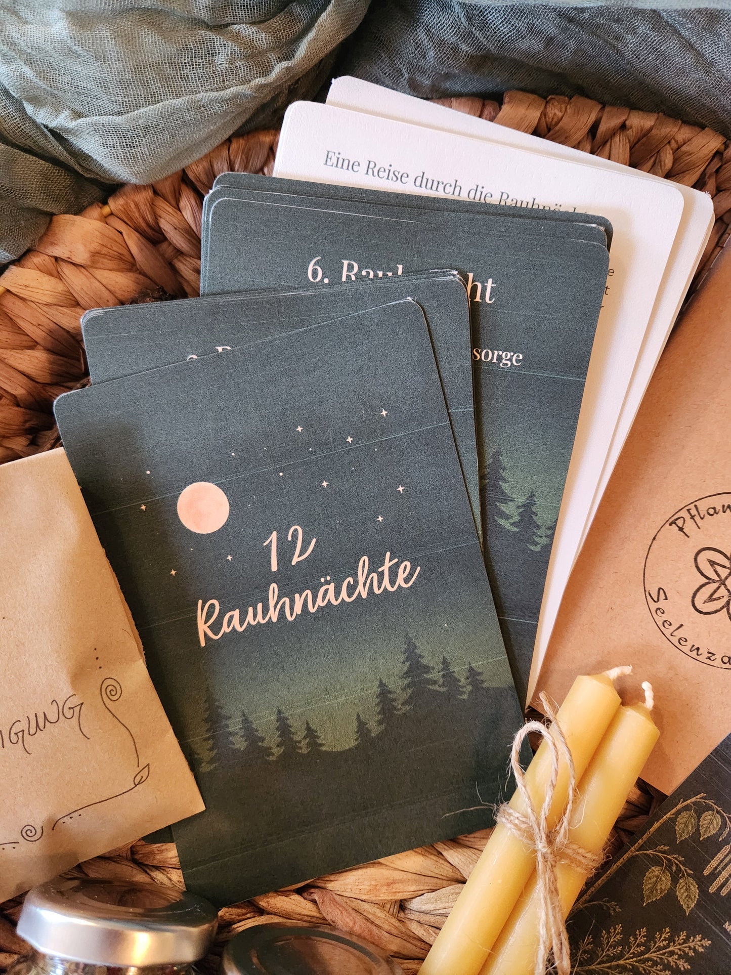 Mit Pflanzengeistern durch die Rauhnächte - Rauhnachtskalender